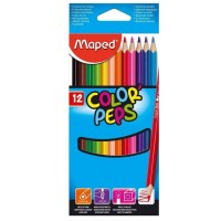 LÁPIS CORES MAPED TRIANGULARES 12 CORES LÁPIS CORES MAPED TRIANGULARES 12 CORES